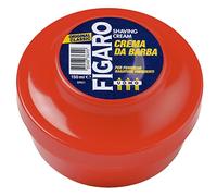 6 PZ FIGARO CREMA DA BARBA ORIGINAL PER PENNELLO RASATURE FREQUENTI 150ML UOMO