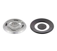 FIGEVIDA Bruciatore spartifiamma Tripla corona con copertura smaltata opaca per cucina piano cottura B4476/OR S Compatibile per ELECTROLUX 140036558017 3581992371