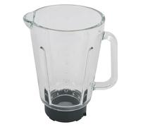 FIGEVIDA Caraffa bicchiere del frullatore in vetro con base Compatibile per Moulinex MS-653089