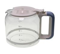 FIGEVIDA Caraffa boccale bicchiere blu Caffettiera macchina caffè a filtro Vintage 1342 Compatibile per ARIETE AT4066009000