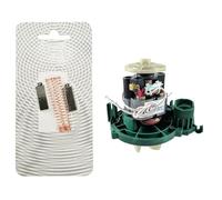 FIGEVIDA Carboncini Motore 8x5x22mm, Carburo di Silicio, Filo Dritto, 2 Pezzi, per VK120-VK121-VK122 Compatibile per Vorwerk G046B