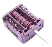 FIGEVIDA Commutatore Forno 4 4 Contatti, 0 1 Scatti Compatibile per SMEG 811730213