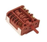 FIGEVIDA Commutatore Forno Cucina 5+0 scatti codice compatibile per 3581980129 3570069017 ELECTROLUX ZANUSSI Rex