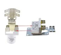 FIGEVIDA Condensatore Filtro Antidisturbo 0,1 MF con Staffa Universale compatibile con Ariston Indesit C00143383