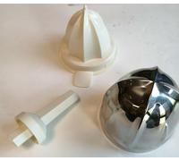 FIGEVIDA Cono spremitore grande piccolo perno rotante spremiagrumi Vintage 0413 adatto per Ariete