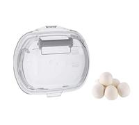 FIGEVIDA Contenitore Condensa Asciugatrice + 6 Palline di Lana per capi Chiari e Scuri 40008542 49125480