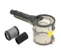 FIGEVIDA Contenitore Polvere + Filtro T116 Adatto per Tutti I Modelli di Scopa Elettrica Hf 100, Hf122 per Hoover 35602170 + 48030738