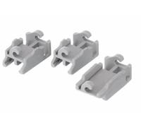 FIGEVIDA Cuscinetto Lavastoviglie Set di stoccaggio Cestello superiore da 3 pezzi Compatibile per BOSCH 418674