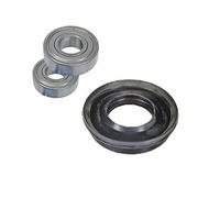 FIGEVIDA Cuscinetto per tamburo Compatibile con AEG Privileg Zanker lavatrice composto da cuscinetto 6206ZZ 6207ZZ guarnizione 40,2X72/80X8/13