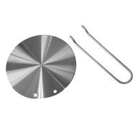 FIGEVIDA Disco Diffusore Adattatore per Piano cottura ad Induzione Universale Acciaio Inossidabile 16 cm Lavabile in Lavastoviglie 00486