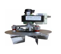 FIGEVIDA Estrattore Aspiratore Fumi Trial CAF15Y-120S per Stufe a Pellet, Potenza 48w, Numero di Giri fino a 2200rpm, Ventola Ø 150mm, Ø Totale 157mm, Girante in Acciaio AISI 430