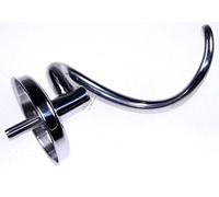 FIGEVIDA GANCIO IMPASTATORE INOX A SPIRALE PER IMPASTATRICI PLANETARIE KITCHEN MACHINE MAJOR TITANIUM COMPATIBILE PER KENWOOD KW711659