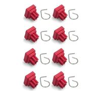 FIGEVIDA Gommini Piedini per Griglia Piano Cottura compatibile con Smeg Kit 8 Pezzi per modelli : PVB750BE - PVN750 - PVS750A - PVS750BE - PVS750D 764010175