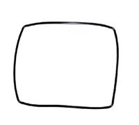 FIGEVIDA GUARNIZIONE FORNO ADATTA A ARISTON INDESIT CM 40/47 X 35/39 COD C00027982