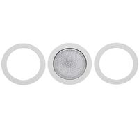 FIGEVIDA Guarnizioni e 1 Piastrina, 1 Tazza, Aluminium Compatibile per BIALETTI 0800001