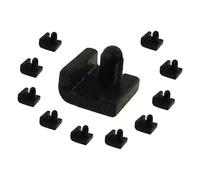 FIGEVIDA KIT 10 GOMMINI Griglia Piano Cottura Compatibile per FRANKE 133.0054.843 1982485