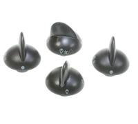 FIGEVIDA Kit 4 manopole per cucina piano cottura Adatto a Electrolux Rex Aeg Zanussi - 50251533001-3550165207 - M4455/OR