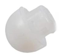 FIGEVIDA KIT 4 pezzi piedini posteriori in plastica per frigoriferi Compatibile per Beko 4528210100
