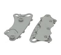 FIGEVIDA Kit Assieme Supporti Regolazione Cestello Compatibile per Lavastoviglie Zanussi Aeg Rex Techna 50280051009