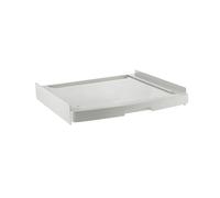 FIGEVIDA Kit di Incolonnamento Universale, Ripiano Estraibile Scorrevole Universale per Lavatrici e Asciugatrici Profondità 47-62 cm, Made in Italy