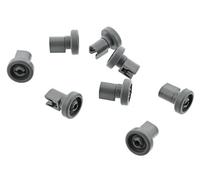 FIGEVIDA Kit Ruote Cesto Superiore per Lavastoviglie, 8 pezzi, Grigio Adatto per ELECTROLUX 50286967000