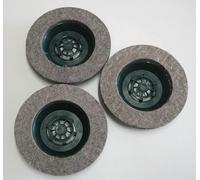 Figevida Kit Spazzola 3 PEZZI Feltro Folletto Pulilux Pl 510 511 512 ADATTABILE Vorwerk O170