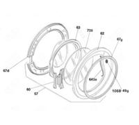 FIGEVIDA Oblo' Completo Lavatrice Compatibile per CANDY 70032170