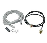 FIGEVIDA Prolunga per tubo di scarico, 2 m, lavastoviglie anche SGZ1010 SZ7GNX1 Compatibile per BOSCH 350564 00350564