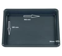 FIGEVIDA Teglia Leccarda universale alta compatibile con Electrolux e AEG 140024698023 466x385x38mm Piatto combinato smaltato