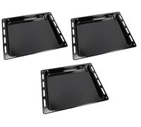 FIGEVIDA Vassoio Forno Leccarda Smaltata 37x44,5x3 cm Compatibile per CANDY 42807319 (3 TEGLIE)