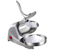 FIGGJO Tritaghiaccio Elettrico e Granita Istantanea, Tritaghiaccio per Granite e Macchina per Granita,Spessore del frullato Regolabile,con Ciotola,95 kg/Ora