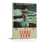 Fight ClubAdvanced - Murales con pittura a olio impermeabile, anti incrostazioni e anti sbiadimento, sono adatti per la decorazione in salotti, camere da letto e uffici e possono essere appesi in