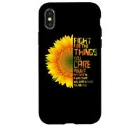 Fight For The Things You Care About Notorious Ruth Bader rbg Custodia per iPhone X/XS