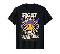 Fight Like a Pancreatic Cancer Warrior Pancreatic Cancer Men Maglietta