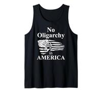 Fight Oligarchy No Oligarchy in America Flag Anti Oligarchy Canotta