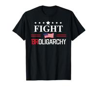 Fight Oligarchy Resist Fascism No Kings Anti Fascism Protest Maglietta