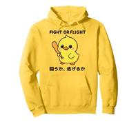 Fight Or Flight Duck Felpa con Cappuccio