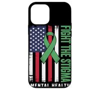 Fight The Stigma Mental Health Awareness Nastro Bandiera Custodia per iPhone 12 mini