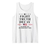 Fight Truth Decay Protest Sign,Defend Democracy Dies Silence Canotta