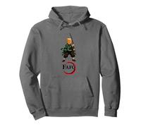 Fighter Fafo Hunter Illustration Novelty Graphic Designs Felpa con Cappuccio
