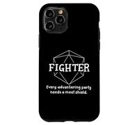 Fighter Funny Character Joke Giochi di ruolo RPG Gamer Custodia per iPhone 11 Pro