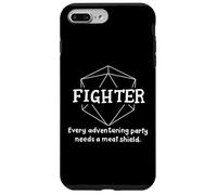 Fighter Funny Character Joke Giochi di ruolo RPG Gamer Custodia per iPhone 7 Plus/8 Plus