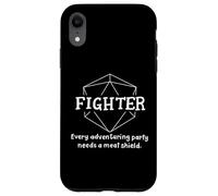Fighter Funny Character Joke Giochi di ruolo RPG Gamer Custodia per iPhone XR