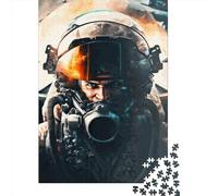 Fighter Pilots Puzzle Impossibili 1000Pcs Decorazione Per La Casa. Rilassamento E Intelligence Per Adulti E Ragazzi Da 14 Anni 1000pcs (75x50cm)