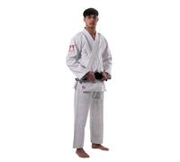 FightingFilms Kimono da judo 100% cotone 500Gr Red Label, bianco, 170 cm