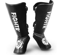 FIGHTR® Cuscinetto per stinchi - con una vestibilità perfetta e un’imbottitura ideale, cuscinetto per stinchi spesso per i calci in kickboxing, MMA, Muay Thai e altre arti marziali