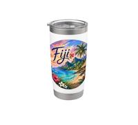 Figi Oceania, Isole del Pacifico, Suva, Bicchiere termico in acciaio inox doppia parete