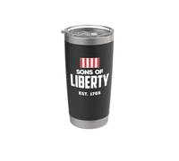 Figli della Libertà Boston Massachusetts Bicchiere termico in acciaio inox doppia parete