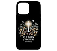Figli della Promessa Croce Galati 4:7 Libertà Custodia per iPhone 13 Pro Max
