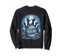 Figli della Tomba Zombie Mani Cimitero Felpa
